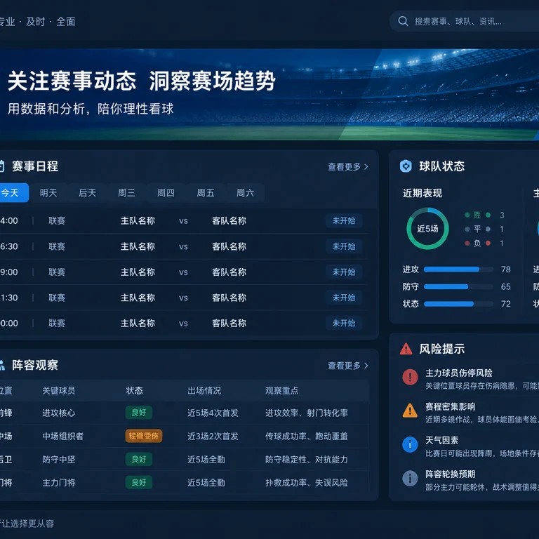爱游戏赛事前瞻资讯页面与赛前分析元素示意图